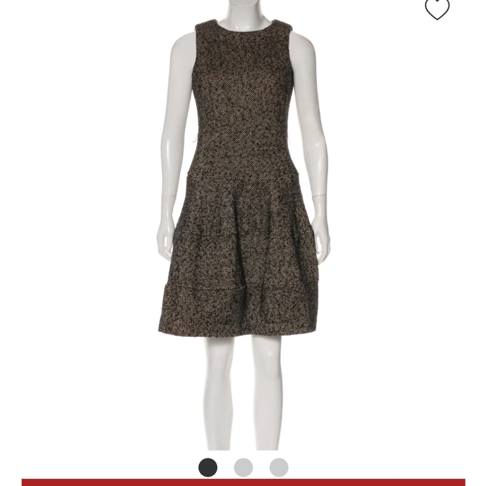 Michael Kors Wool Blend dress tweed look